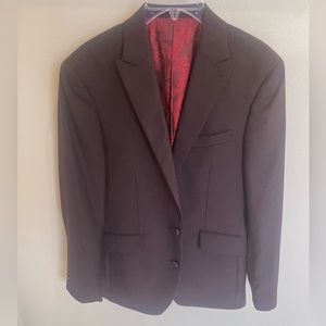 Joseph Abboud maroon blazer